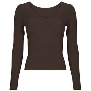 Only Play  ONPJAIA LIFE VN LS  Shirts  dames Bruin