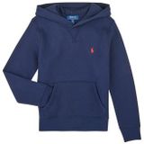 Polo Ralph Lauren - 323749954060 - Fleece Sweatshirt - Marineblauw - 84% Katoen, 16% Polyester