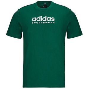 adidas - All SZN Graphic - T-shirt - Groen - Heren