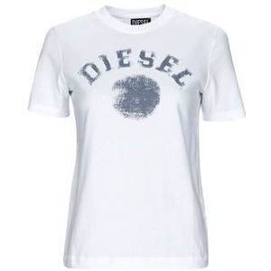 Diesel  T-REG-G7  Shirts  dames Wit