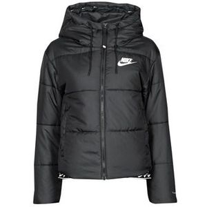 Nike  W NSW TF RPL CLASSIC TAPE JKT  jassen  dames Zwart