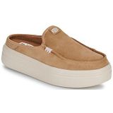 HEYDUDE - Austin Lift Classic - Leren Muiltjes - Tan