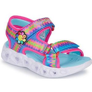 Skechers  HEART LIGHTS SANDALS  sandalen  kind Roze