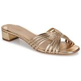 Ralph Lauren - Lauren by Ralph Lauren - Gezondheidsslippers - Gouden Metallic - Leer - Hakhoogte 2,5 cm