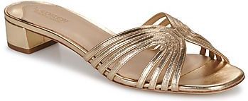 Ralph Lauren - Lauren by Ralph Lauren - Gezondheidsslippers - Gouden Metallic - Leer - Hakhoogte 2,5 cm