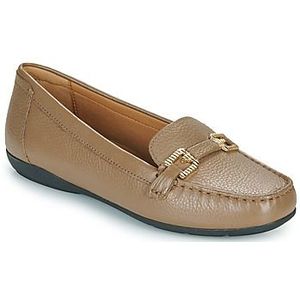 Geox - Annytah - Mocassins - Taupe - Ademend Systeem