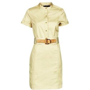 Lauren Ralph Lauren  HILSHEN-SHORT SLEEVE-DAY DRESS  Jurken dames Beige
