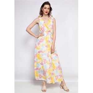 Fashion brands  R185-JAUNE  jurken  dames Geel