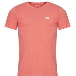 Teddy Smith  THE TEE 1 MC  Shirts  heren Oranje