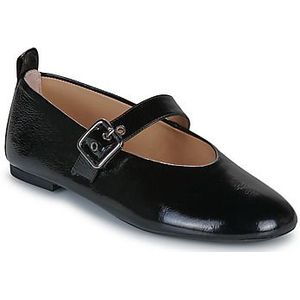 Unisa  BORA  Ballerina's  dames Zwart