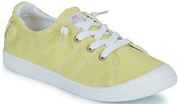 Roxy - Bayshore Plus - Sneakers - Pale Yellow - Bovenmateriaal Katoen