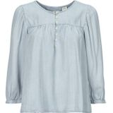 Levis  HALSEY 3/4 SLV BLOUSE  Blouses  dames Blauw