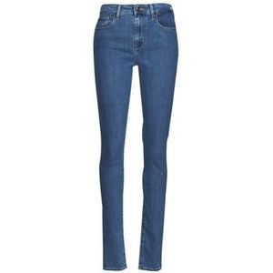 Levis  721 HIGH RISE SKINNY  Broeken  dames Blauw
