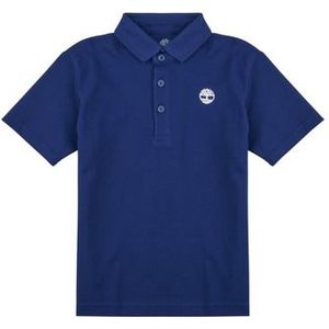 Timberland - T60437 - Poloshirt - Marineblauw - Korte Mouwen - Katoen