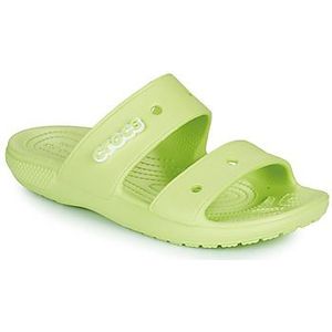 Crocs  CLASSIC CROCS SANDAL  slippers  dames Groen