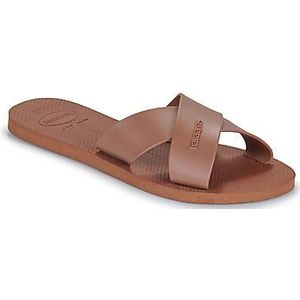 Havaianas  AQUA  Teenslippers  dames Bruin