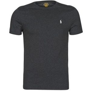 POLO Ralph Lauren Regular Fit T-shirt met Logo Black Marl Heather