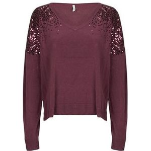 ONLY - ONLSTARRY - Trui - Braam - V-hals - Losse Pasvorm