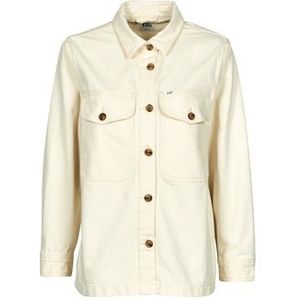 Lee  SERVICE OVERSHIRT  jassen  dames Beige