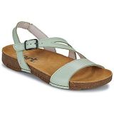 Art 1045 I Breathe, platte damessandalen, limoengroen, maat 36, Bestand., 36 EU