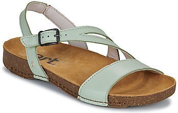 Art 1045 I Breathe, platte damessandalen, limoengroen, maat 36, Bestand., 36 EU