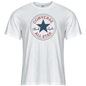 Converse  CHUCK PATCH TEE  Shirts  heren Wit