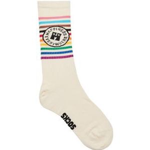 Happy socks  PRIDE HAPPINESS  High socks  dames Wit