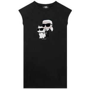 Karl Lagerfeld  Z12235-09B-B  Jurken kind Zwart