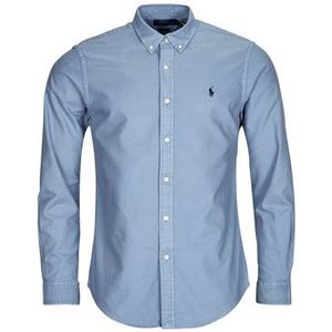 POLO RALPH LAUREN - Aansluitend Hemd - Lichtblauw - Katoen