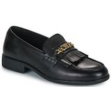Tommy Hilfiger - TH CHAIN FRINGE - Loafers - Zwart
