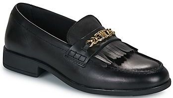 Tommy Hilfiger - TH CHAIN FRINGE - Loafers - Zwart