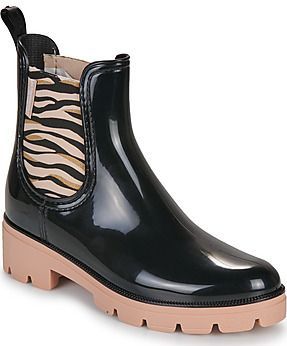dresco Dames Noura stadsschoenen enkellaarzen/laarzen, zwart-zebra, 36 EU, Zwarte Zebra, 36 EU