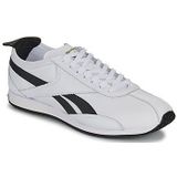 Reebok Unisex R400 sneakers, wit/gewassen zwart, 33 EU, Wit Wit Gewassen Zwart, 33 EU