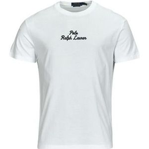 Polo Ralph Lauren  T-SHIRT AJUSTE EN COTON POLO RALPH LAUREN CENTER  Shirts  heren Wit