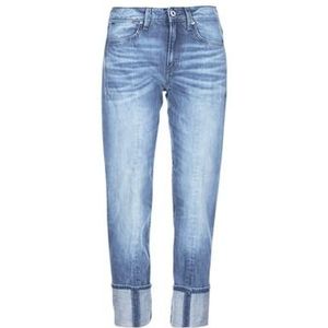 G-Star Raw  LANC 3D HIGH STRAIGHT  Broeken  dames Blauw