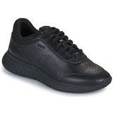 BOSS - 50548718 - Leren Sportschoenen - Zwart - Casual