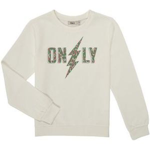 Only  KOGRUNA L/S O-NECK UB CS SWT  Truien  kind Wit