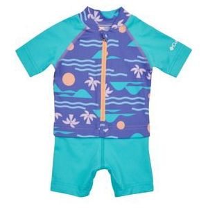 Columbia - Sandy Shores - Sunguard Overall - Blauw - 3-6 Maanden Meisjes