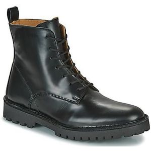 Selected  SLHRICKY LEATHER LACE-UP BOOT  Laarzen  heren Zwart
