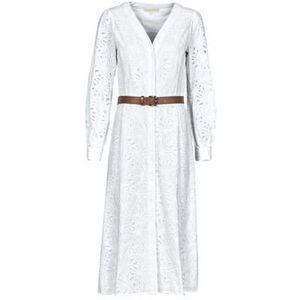 MICHAEL Michael Kors  PALM EYELET KATE DRESS  jurken  dames Wit