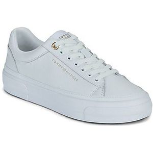 TOMMY HILFIGER - Sneakers - Goud/Wit