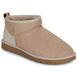 UGG - Classic Ultra Mini - Enkellaarsjes - Brown - Shearling