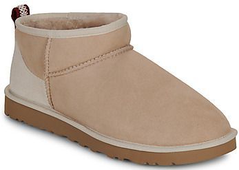 UGG - Classic Ultra Mini - Enkellaarsjes - Brown - Shearling