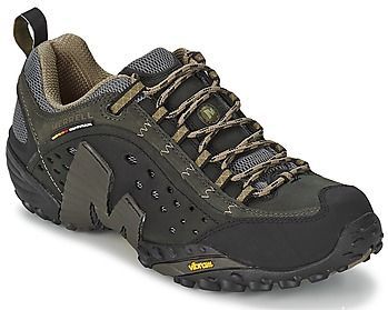 Merrell - Intercept - Wandelschoenen - Zwart - Duurzaam en Ademend
