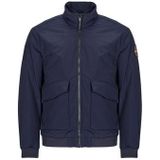 Napapijri - Giovi Winter - Softshell Jas - Marineblauw - Relaxte Pasvorm