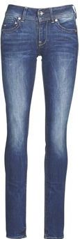 G-Star Raw  MIDGE MID STRAIGHT WMN  Broeken  dames Blauw