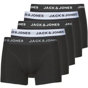 Jack &amp; Jones  JACSOLID TRUNKS 5 PACK OP  Boxers heren Zwart