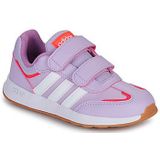 Schoenen - Powder Plum / Cloud White / Lucid Red - Synthetisch / Textiel - Klittenbandsluiting