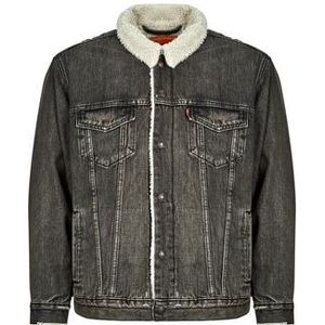 Levi's - Sherpa Jas - Antraciet - Denim - Heren - Tussenjas