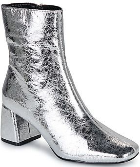 Only - ONLBRIELLE-1 - Enkellaarzen - Zilver